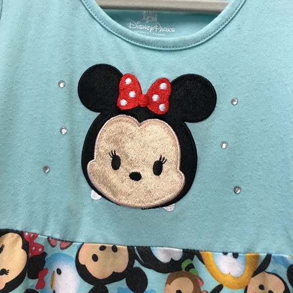 SOLD - Disney Tsum Tsum Girls Dress - Picture 2 of 6